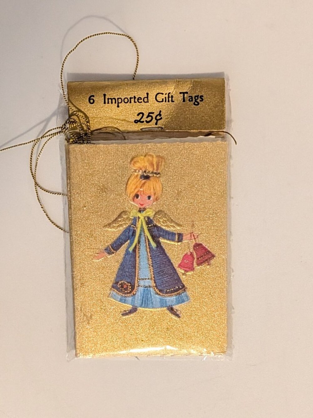 Vintage German Christmas Gift Tags from J.W. Woolworth
